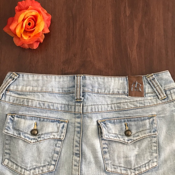 American Rag women’s blue Denim jeans skirt Size - Picture 4 of 11